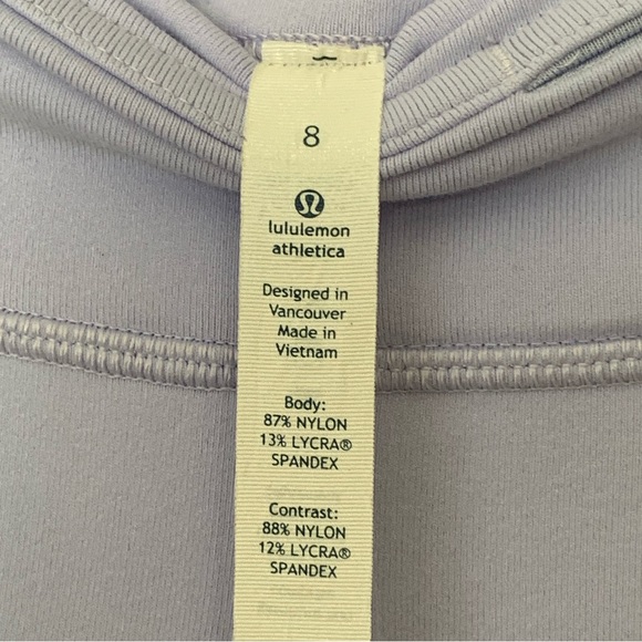 Lululemon Clam Digger II Relaxed Fit Crop Pants Light Lavender Size 8 - Picture 8 of 13